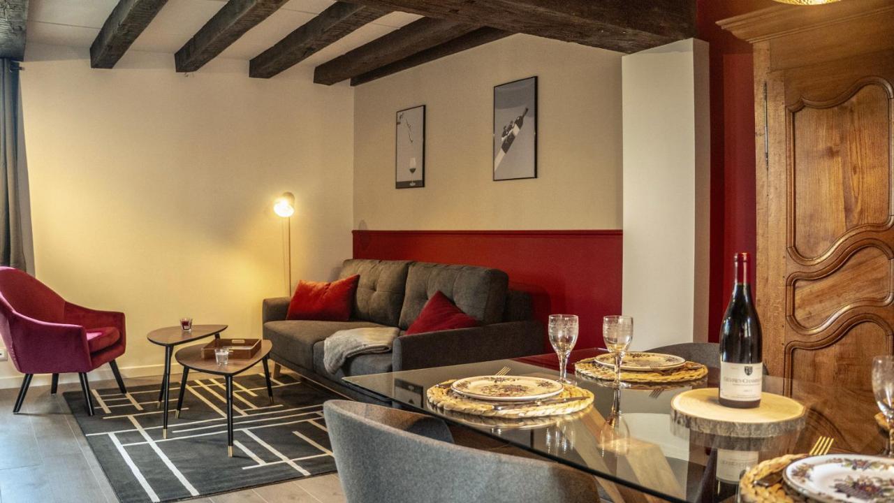 Le Sommelier Chalon - Meuble De Tourisme 2 Etoiles Lejlighed Eksteriør billede